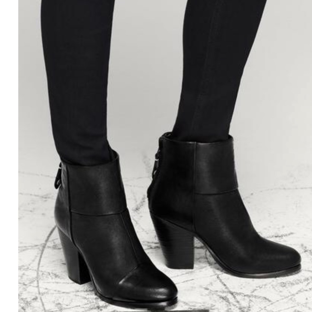 Rag & Bone Black Boots